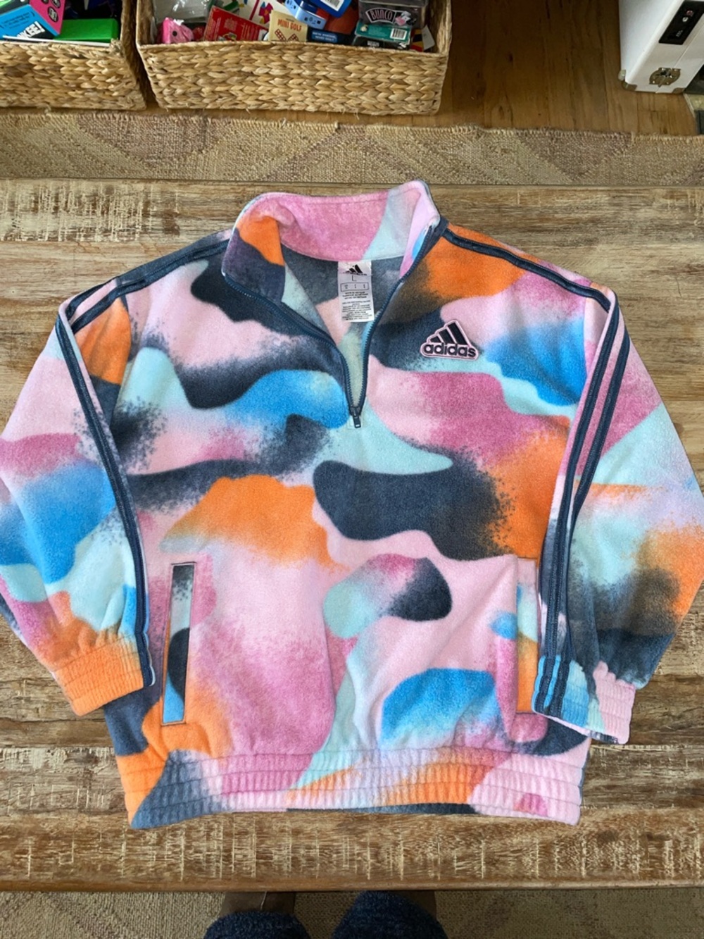 Adidas  Quarter-Zip Fleece sweatshirt